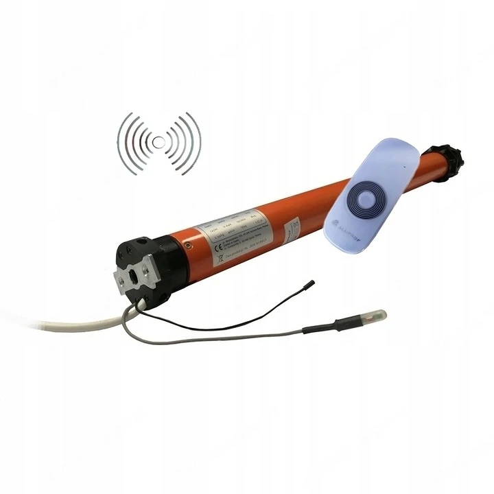 Funkmotor Aluprof DM45R-20 15 f r Rolll den + tragbare 1-Kanal-Funkfernbedienung Aluprof DC305 Funkm