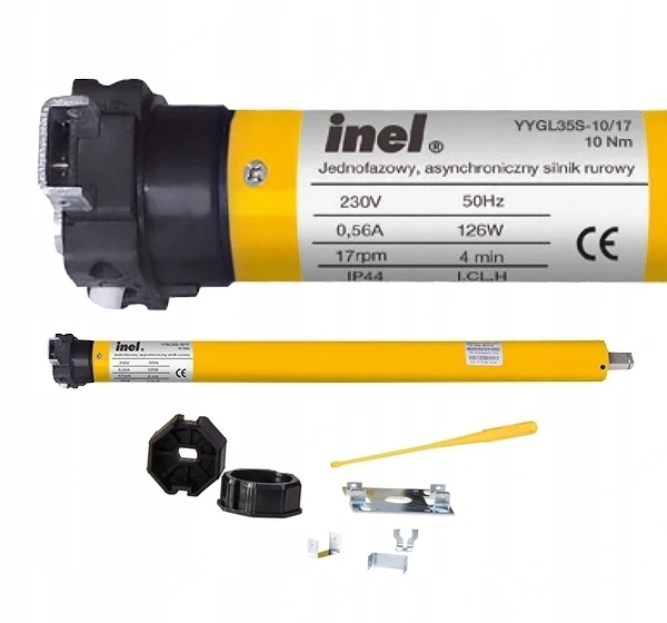 Inel YYGL35S 10 17 Kabelmotor Rollladenmotor mit Leistungsschalter f r Rolll den