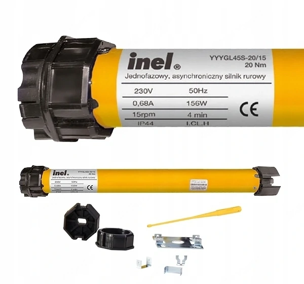 Inel YYGL45S 20 15 Kabelmotor fuer Rolllaeden ANTRIEBSMOTOR FUER INEL FI60 20 15 N 20 Rohrmotor 20 N