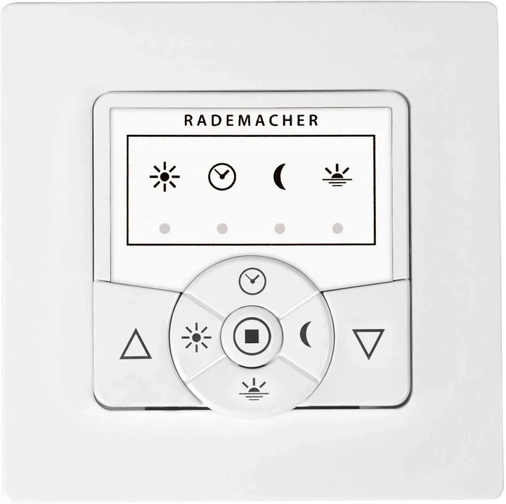 im 2er-Set Energieverbrauchsetiketten f r Rademacher 5615-UW Troll Basis DuoFern Energieeffizienzkla