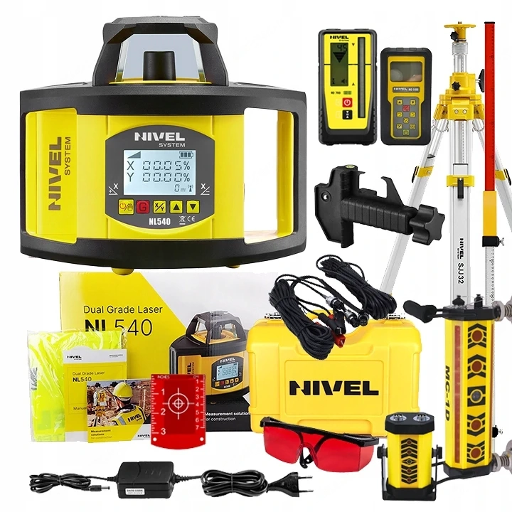 Nivel System NL540DIG MC 1D WAAGE FUER Set Baumaschinen Vermessung Bulldozer Bagger Radlader