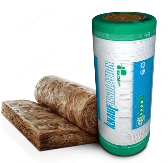 Die Knauf Insulation Zwischensparren-D mmrolle UNIFIT mit ECOSE -Technologie vereint gesundheitlich