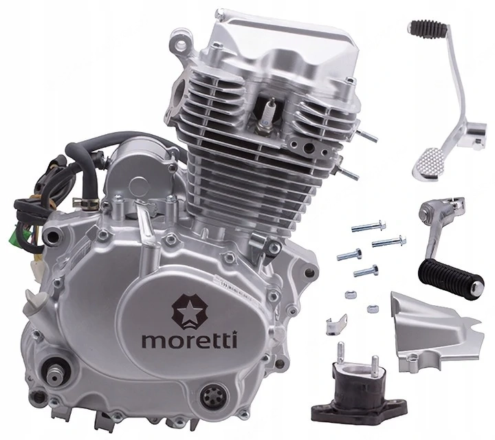 Der vertikale Motor 162FMJ 150cc bietet Moretti Parts h chste Qualit t, verpackt in gr  eren und