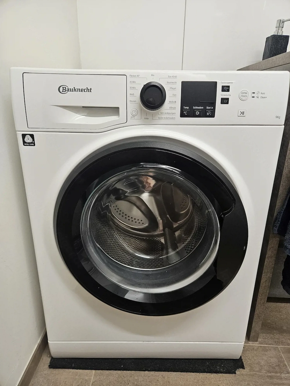 BAUKNECHT Waschmaschine 9kg