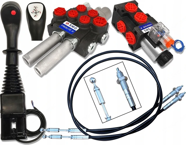 3-teiliges Hydraulikset 40 l min mit Schwimmteil und Arretierung f r TURA-Schwimmen