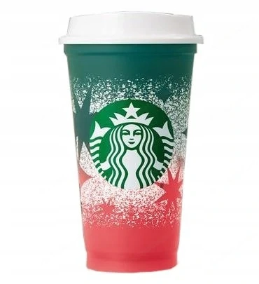 Original Starbucks 473 ml Mehrwegbecher wiederverwendbar mit Farbwechsel