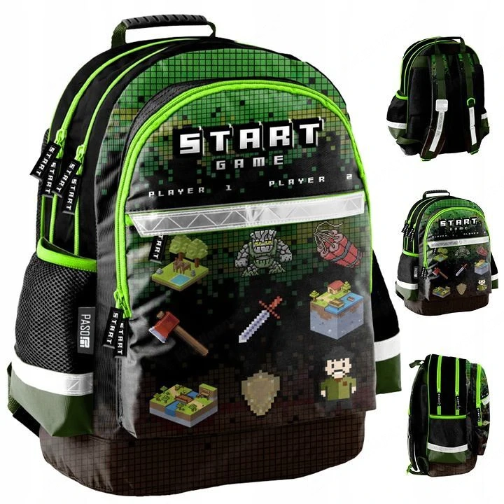 Der Schulrucksack besteht aus einem starken 600D-Polyestermaterial, das speziell mit einer