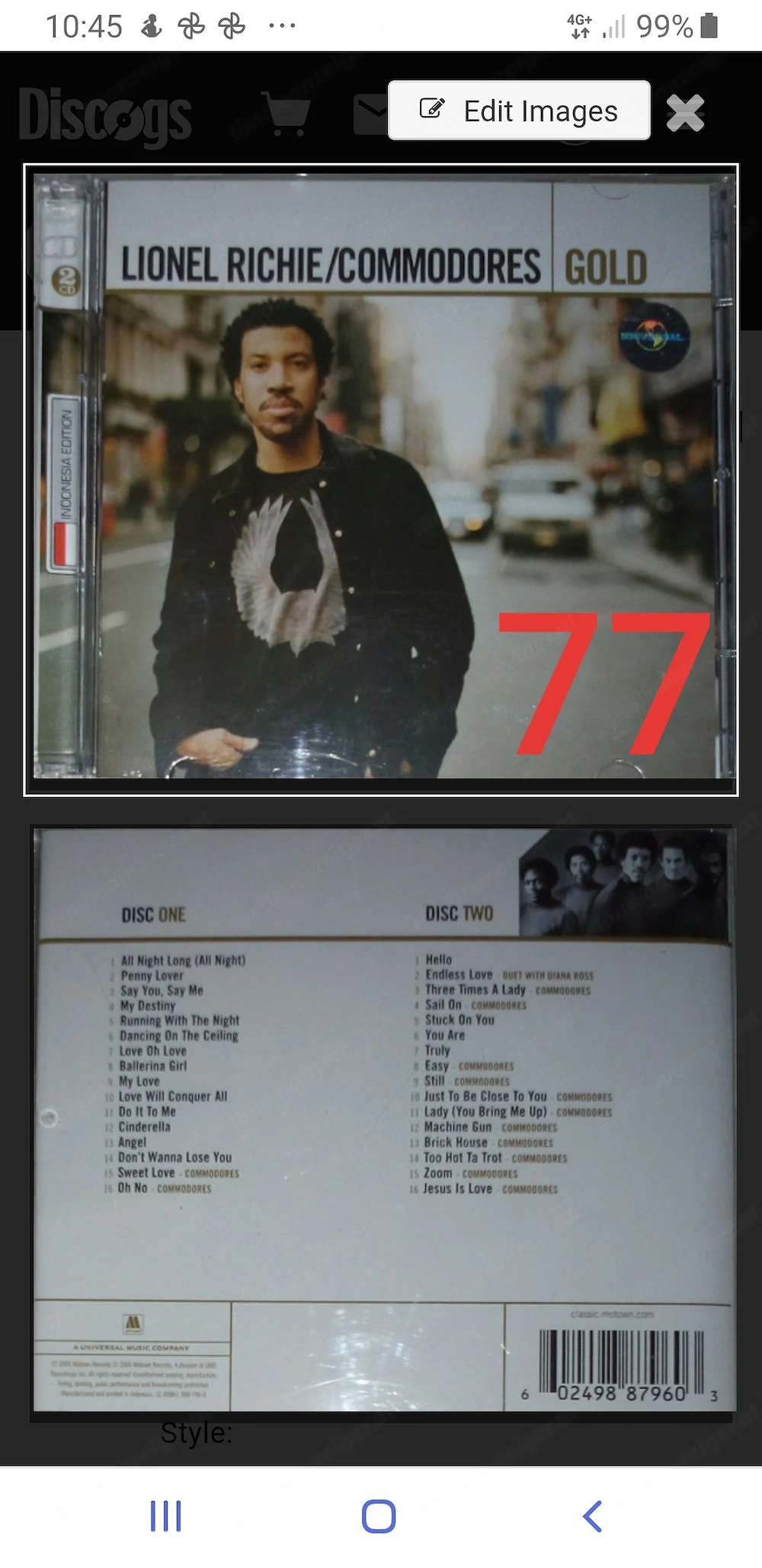LionelRichie77AZ AbbaZappa AmbrosZander Uvm