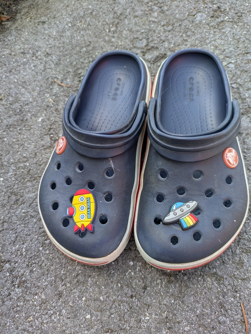 Crocs in dunkelblau, Größe 29-30