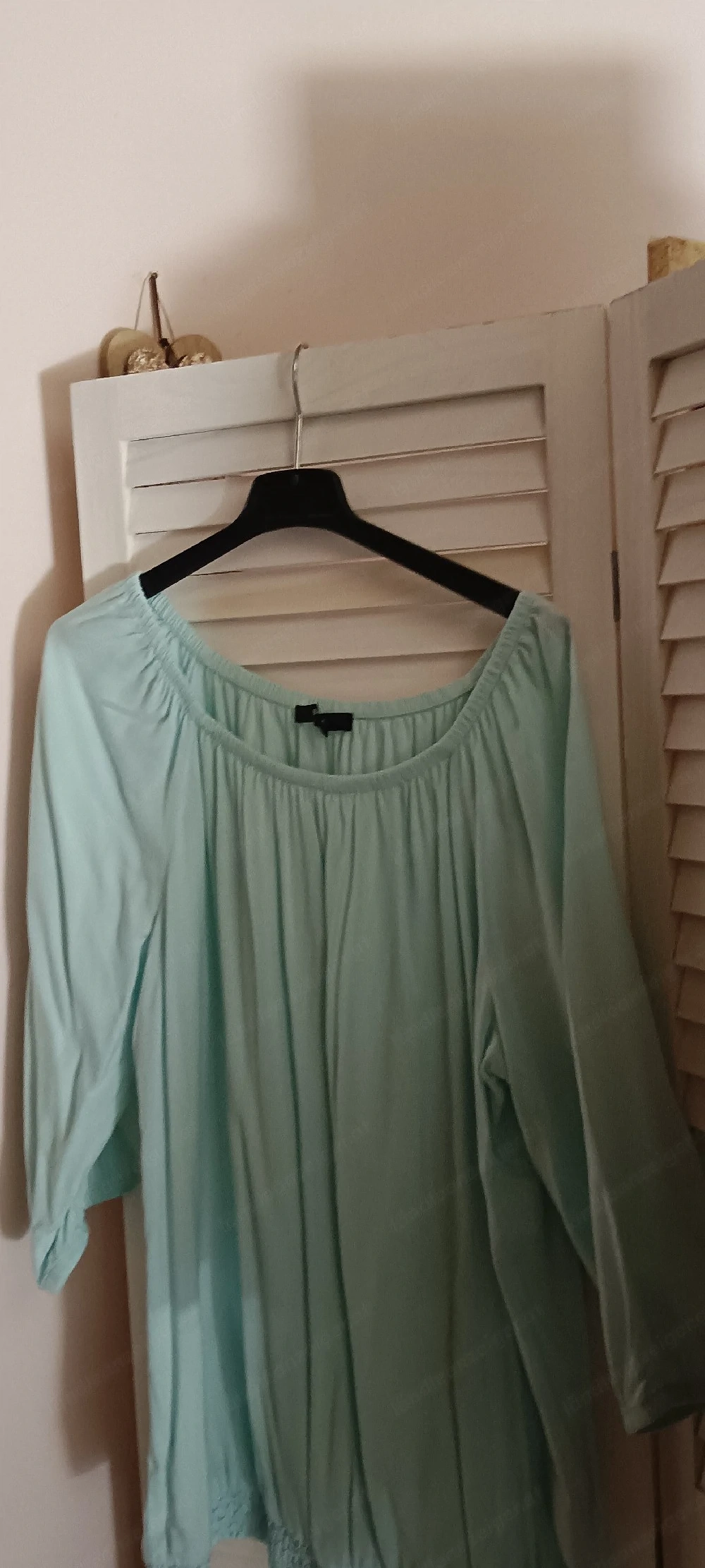 Damenbluse mintfarben