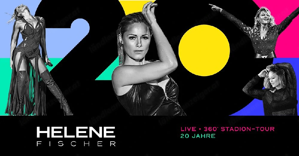 4 Karten von Helene Fischer 