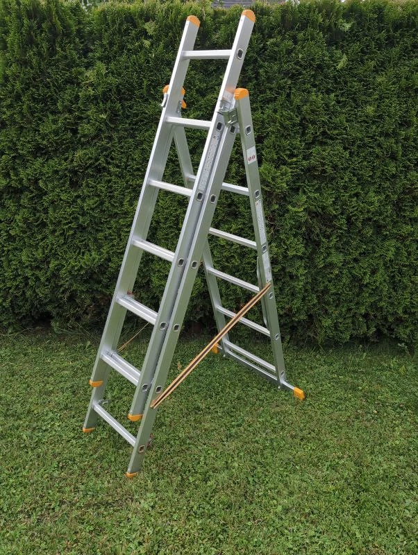 Alu-Leiter 3-teilig