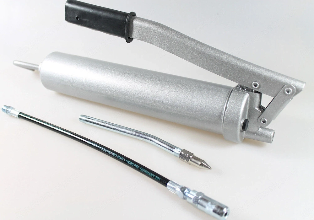 Fettpresse mit Zubeh r, geeignet f r 400g-Kartuschen oder loses Fett