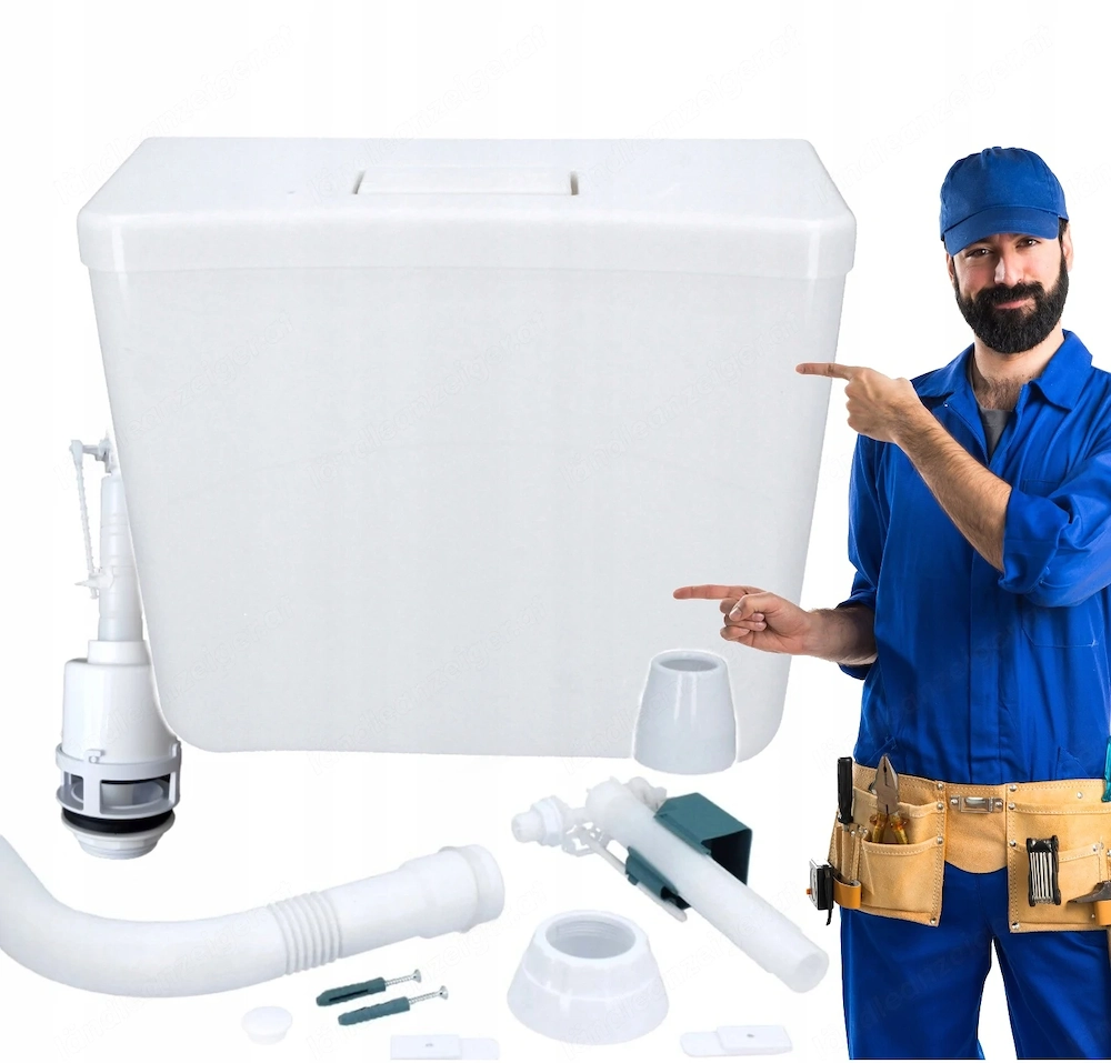 Farbe: Wei  Material: Polypropylen Fassungsverm gen: 7 Liter F llventiltyp: TS 1 2 Anschlussbogendur