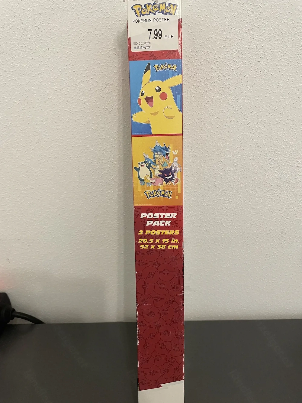 Pokemon Poster Set - Posterpack von 2 Posters (52x38 cm)