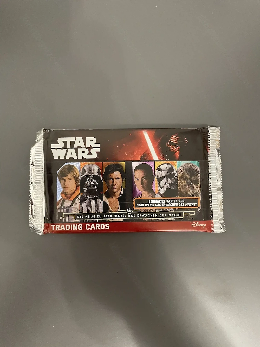 4x Star Wars Trading Cards Booster - Das Erwachen der Macht - OVP   NEU