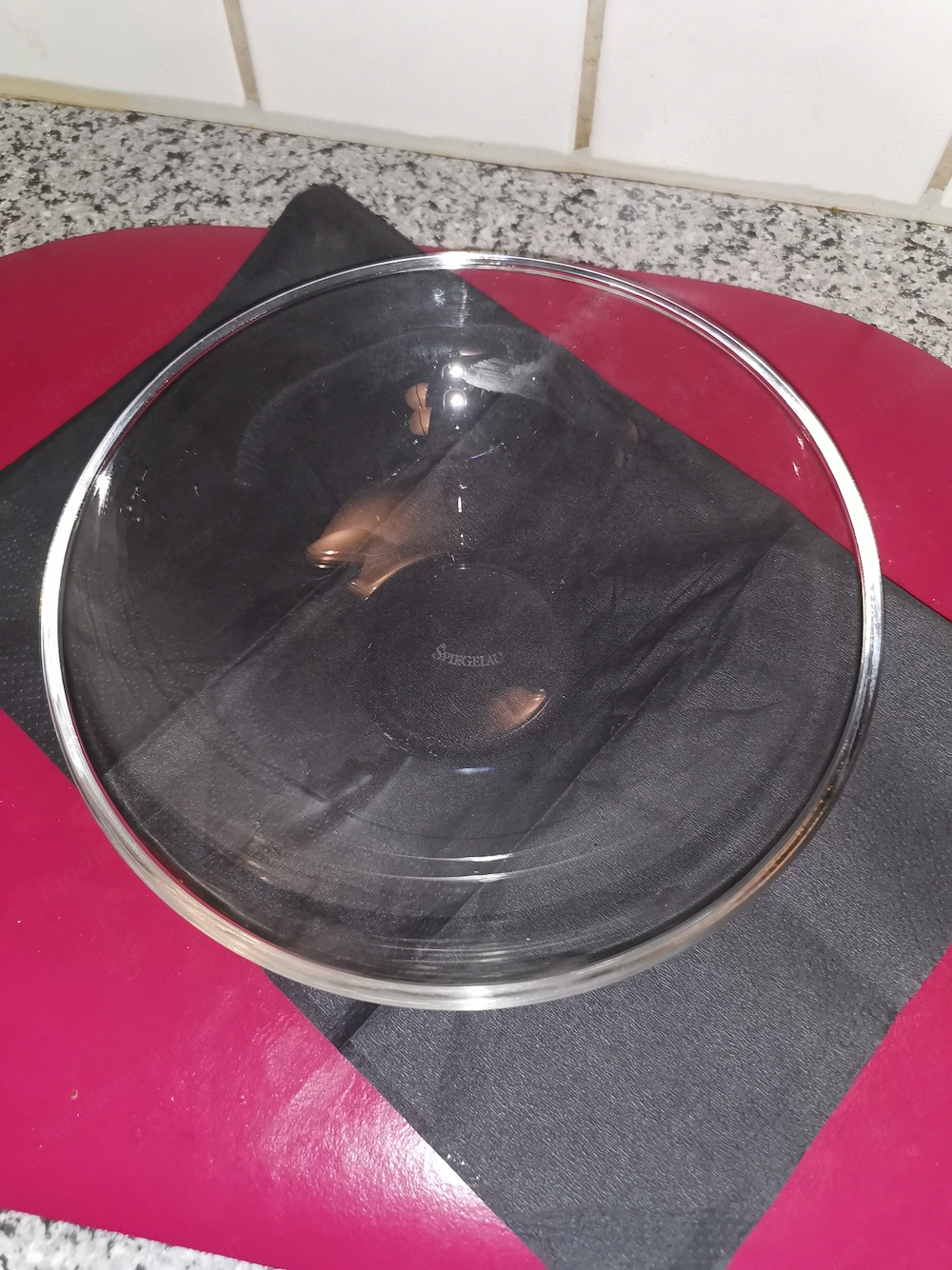 Glasschale "Spiegelau" Spülmaschinenfest DM 17 cm 