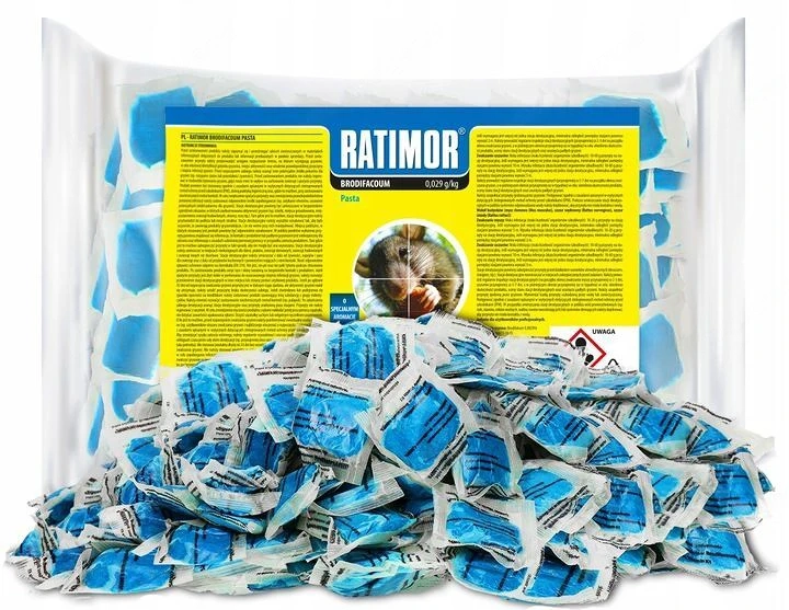 ? Verwendungszweck: f r M use, Ratten, Nagetiere ? Wirkstoff: Brodifacoum [0,029 g kg] ? T dliche Wi