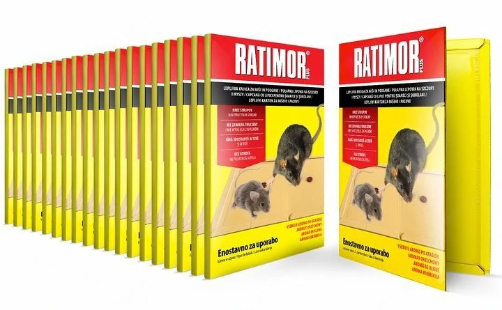 20x klebefalle fuer ratte maus ratimor