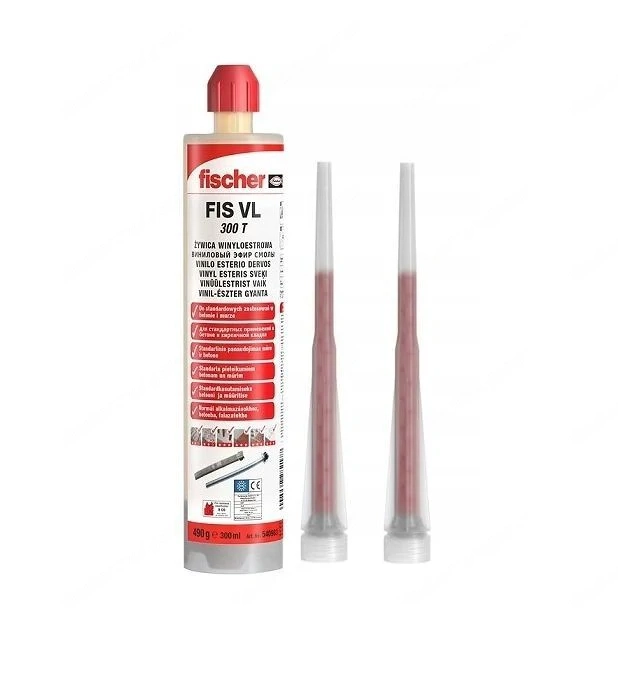 Im Set 12x Kleber 24x Mischer Ein robuster Injektionsm rtel f r Standardanwendungen in gerissenem Be