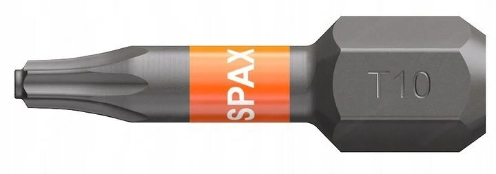 SPAX T10 T-Star Plus Bit 25 mm lang Der SPAX  T-STAR Plus Bit zeichnet sich durch einen hervorragend