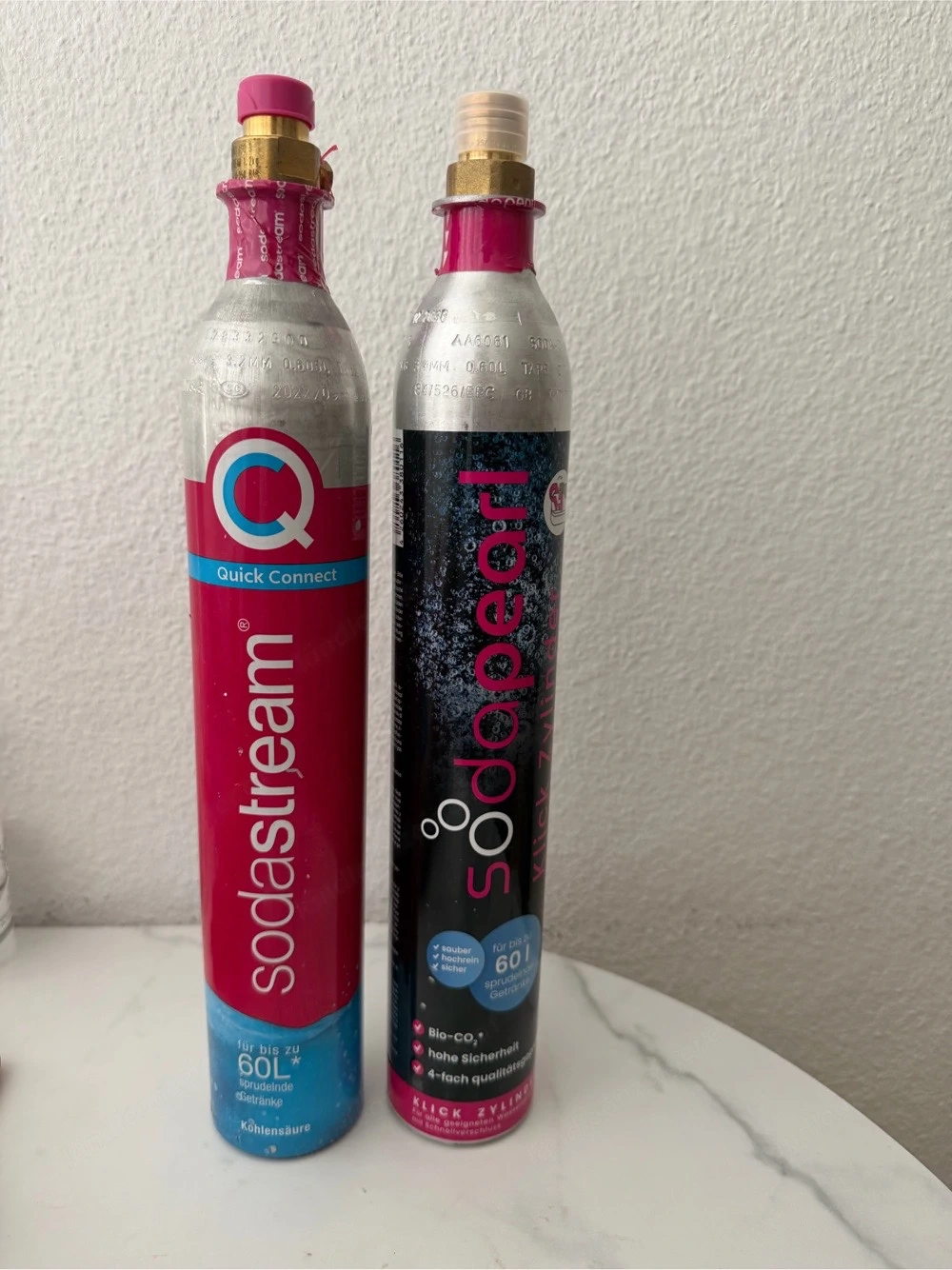 Sodastream Nachfüllflaschen komplett neu 