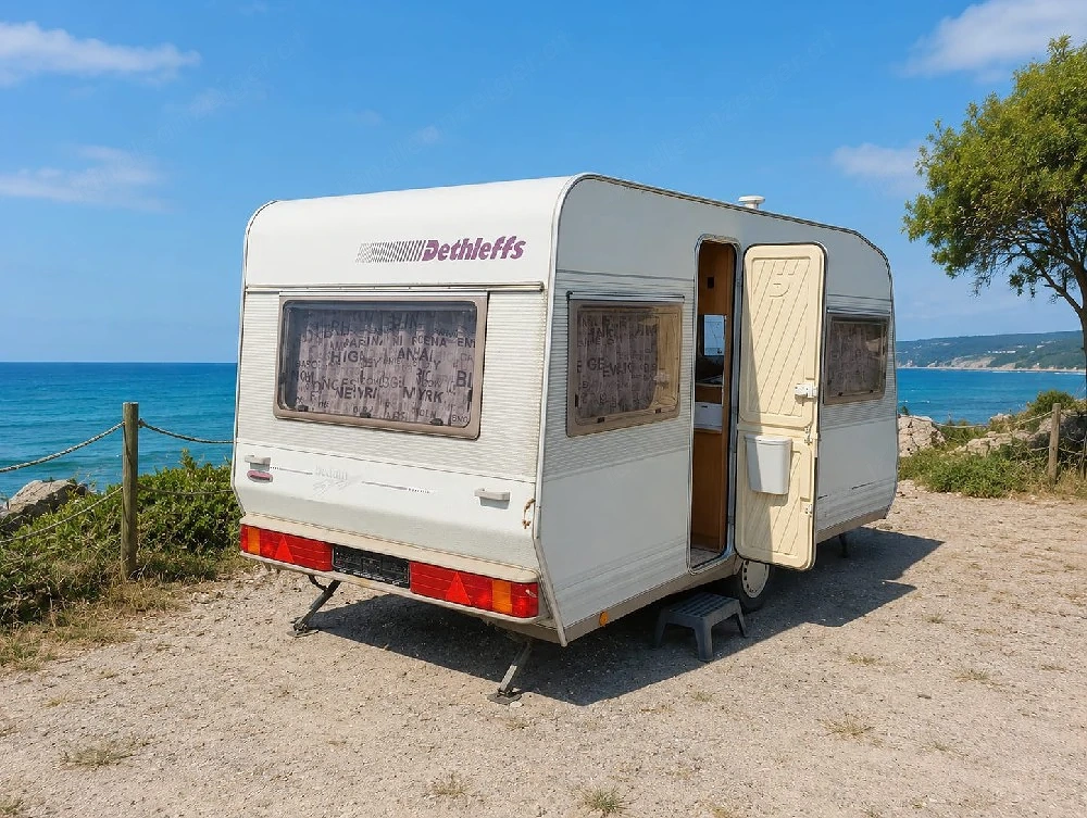 Aus Alt mach Neu   Wohnwagen zum Herrichten!