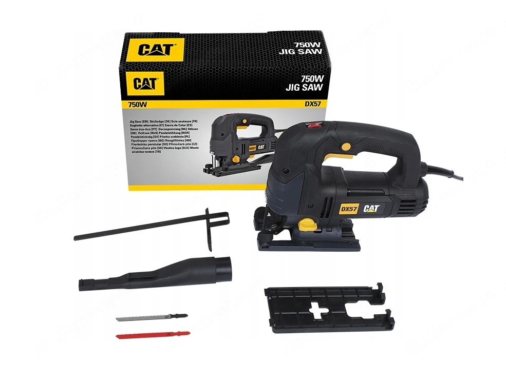 Elektrische Stichs ge CAT DX57 750W 100 mm Elektrische Stichs ge CAT DX57 mit einer Leistung von