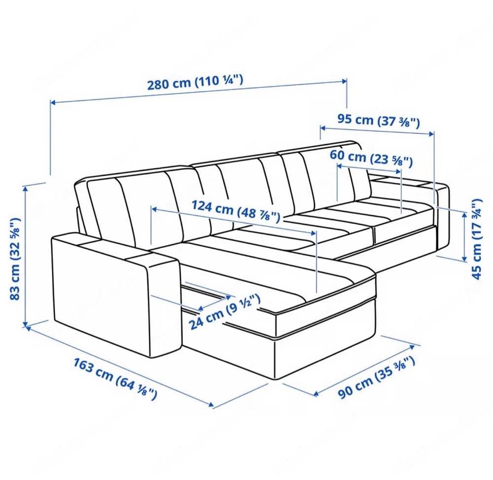 Ikea Kivik 3er Sofa