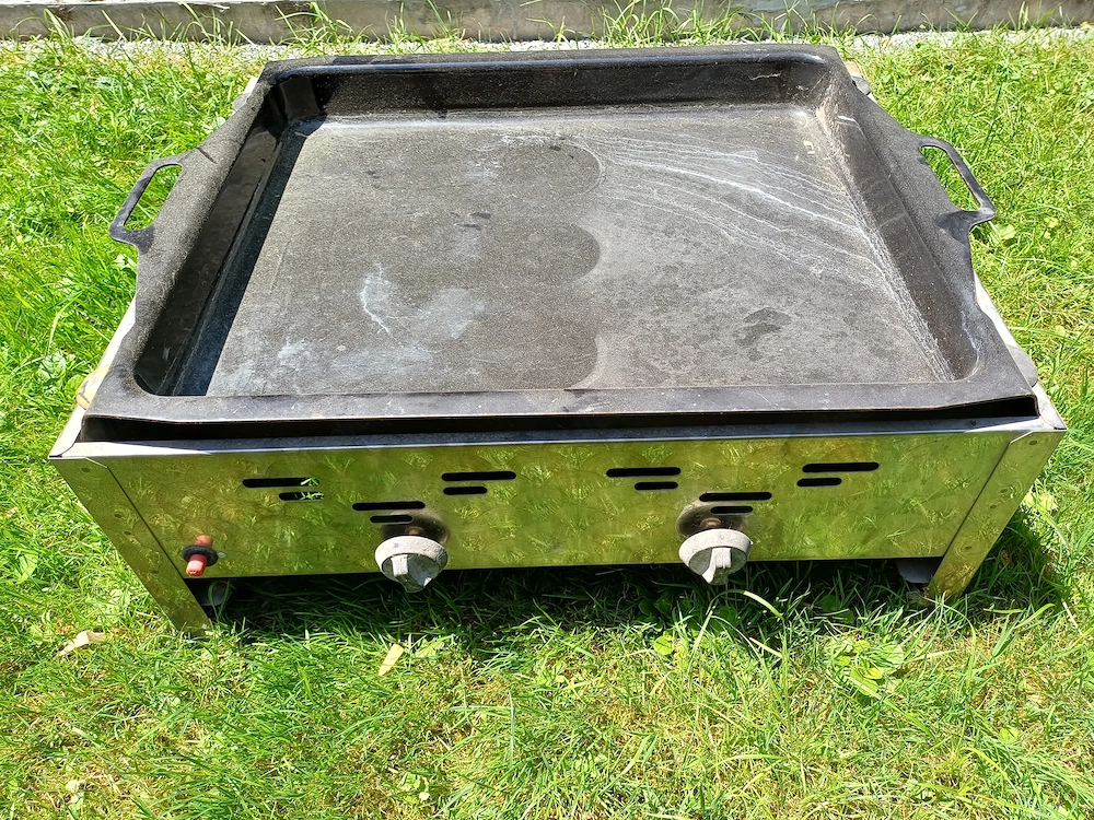 Gasgrill, Gastrogrill, 2 flammig
