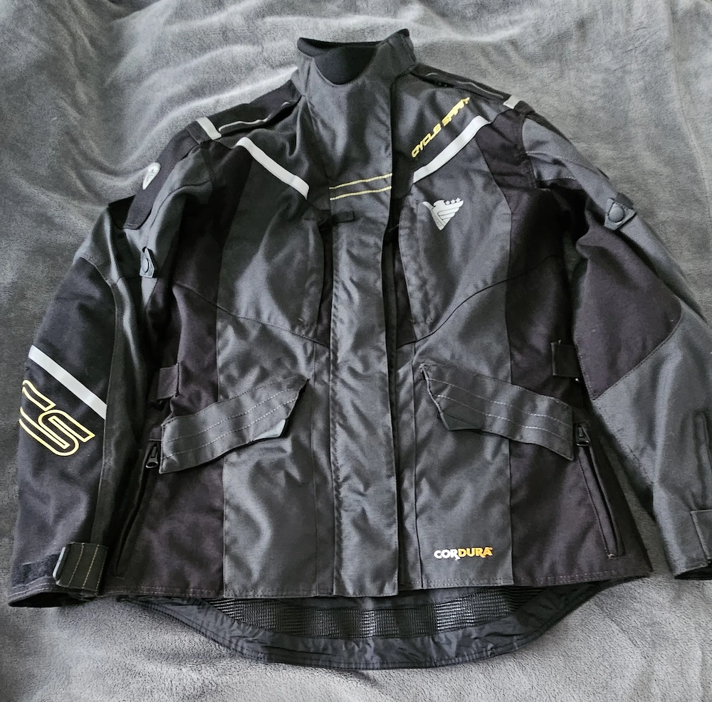 Motorradjacke Damen, wie Neu! 