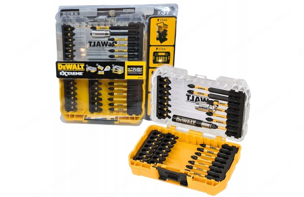DeWALT DT70731T Schlag Bit Set Adapter 37 tlg