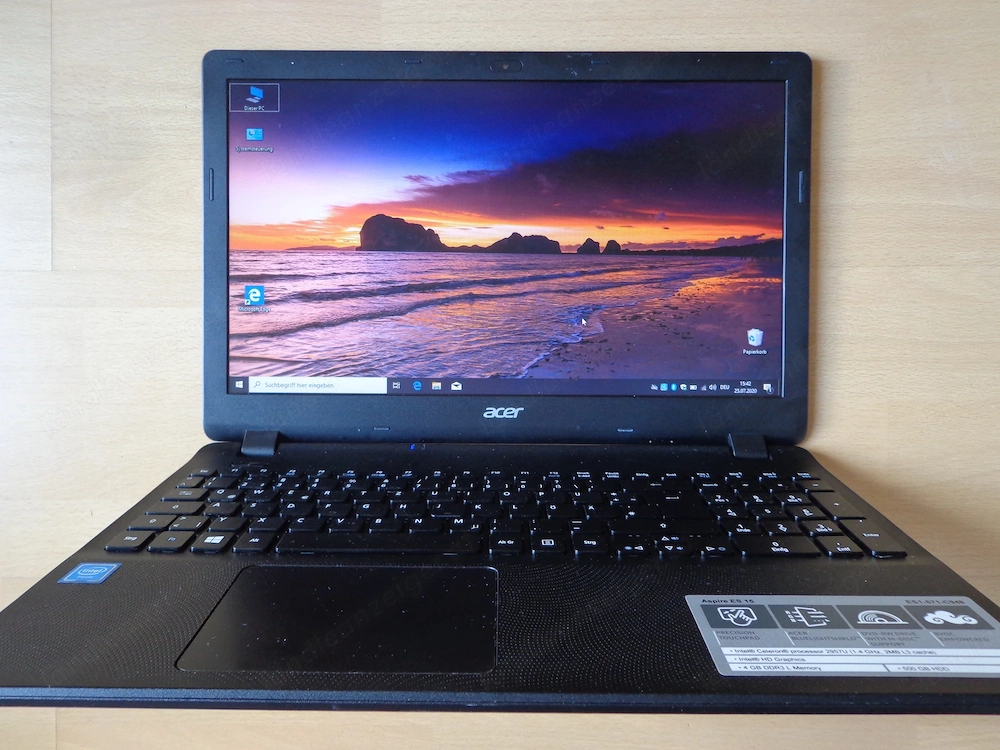15,6 Zoll Laptop generalüberholt, Acer Aspire ES1-571