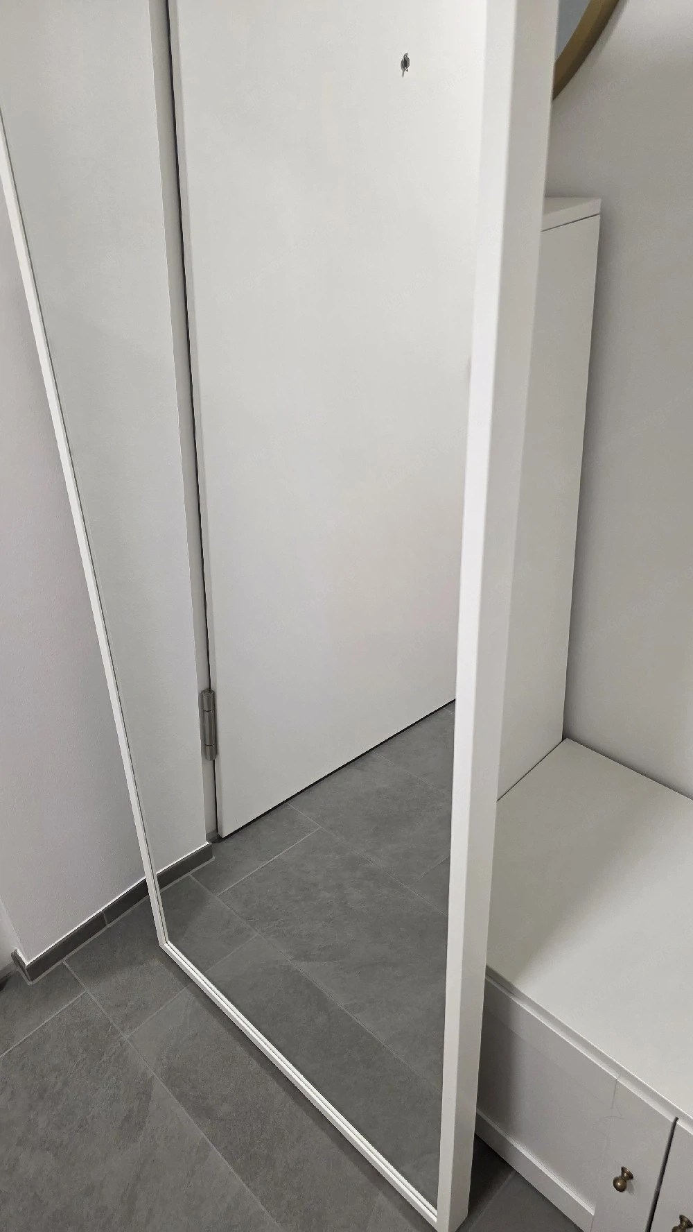 IKEA STAVE Ganzkörperspiegel (70 x 160 cm)   Weiß 