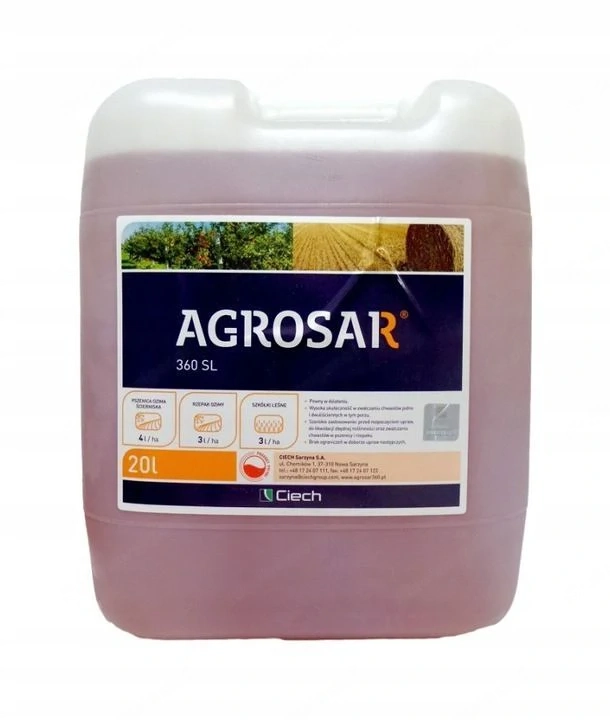 Agrosar 360 SL ist ein Blattherbizid mit systemischer Wirkung