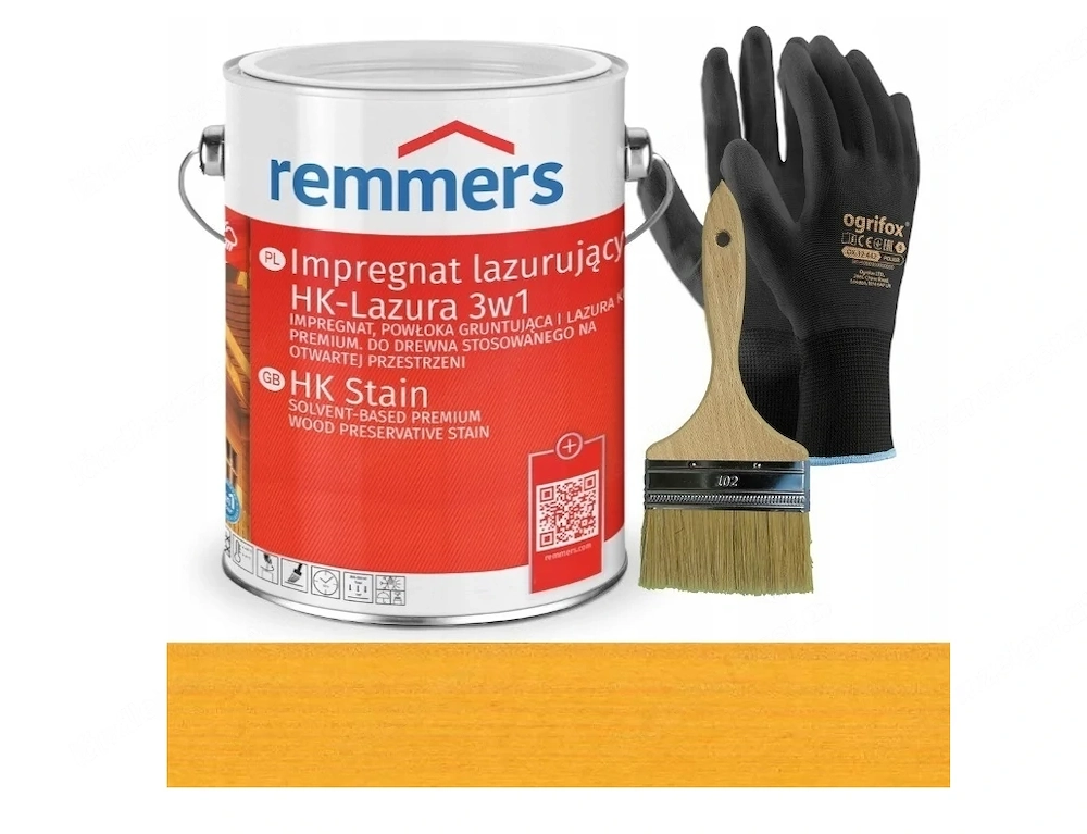 Remmers HK Lasur 3in1 (Impr gnierung, Grundierung und Lasur) 5L im Farbton KIEFER