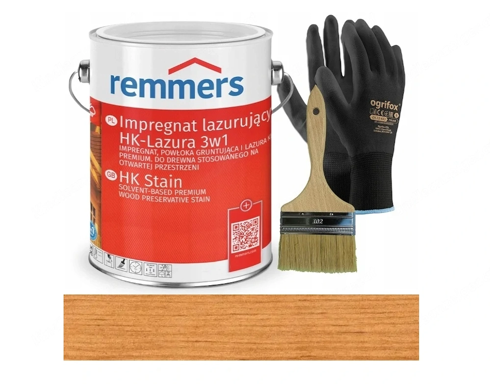 Remmers HK Lasur 3in1 (Impr gnierung, Grundierung und Lasur) 5L im Farbton L RCHE