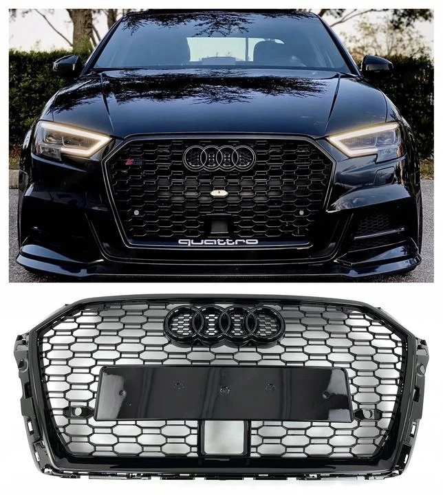 Zum Verkauf bieten wir einen neuen kompletten Zubeh r-K hlergrill f r den Audi A3 S3 8V3 8V5 Lift S-