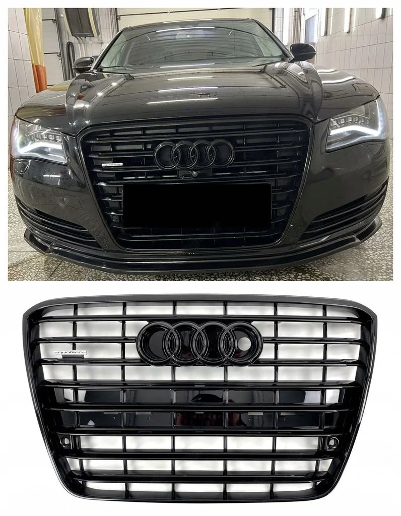 Zum Verkauf bieten wir einen neuen Zubeh rgrill f r das Modell Audi A8 D4 4H0 Gloss Black Edition NI