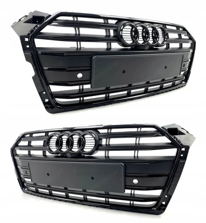 Zum Verkauf bieten wir einen neuen kompletten Grill f r den Audi A5 S5 B9 8W6 S-line an   Shadow Lin