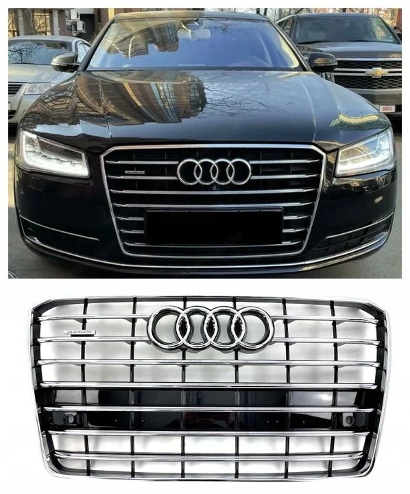 Zum Verkauf bieten wir einen neuen Zubeh rgrill f r das Modell Audi A8 D4 Lift 2014-2017 Quauttro an