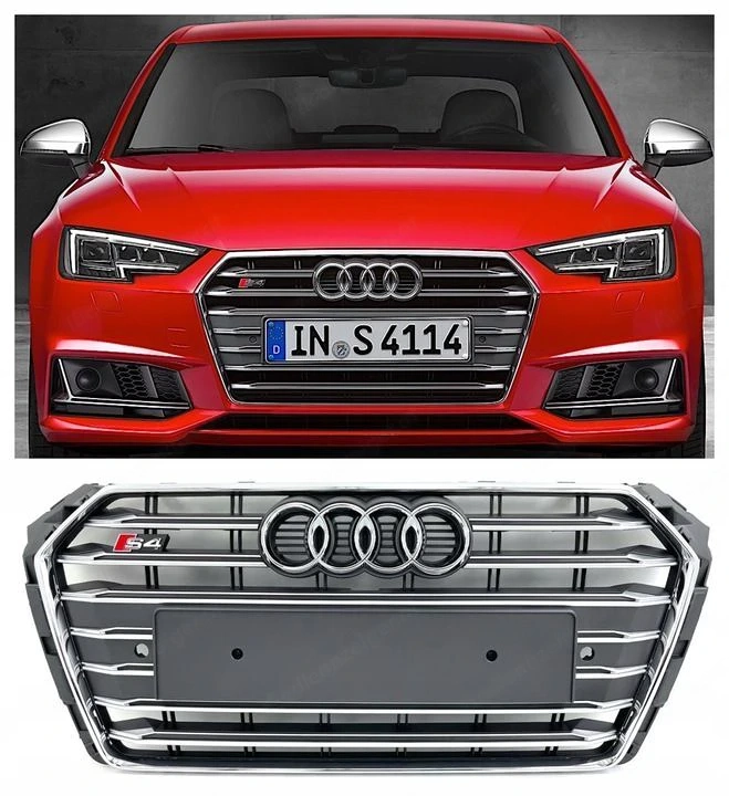 Zum Verkauf bieten wir einen neuen Zubeh rgrill, kompletten Grill f r das Audi S4 B9 Modell Baujahr