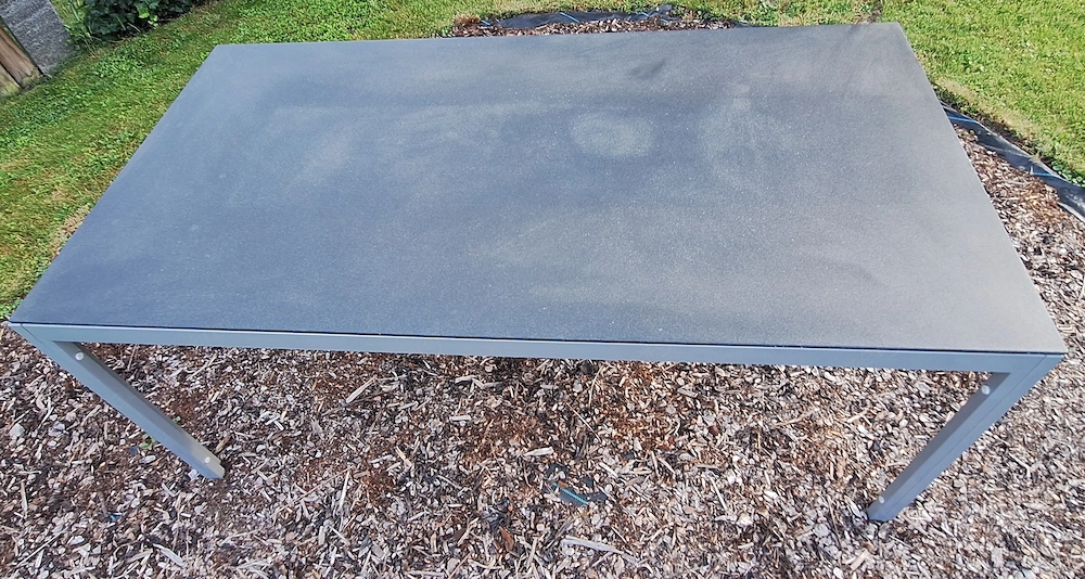 Gartentisch Outdoor aus Spraystone Alu