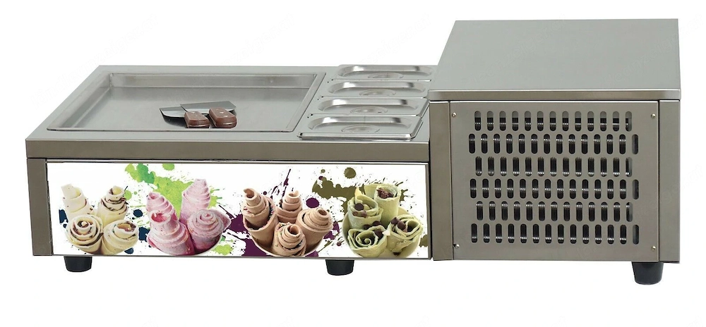 Artikel: Roll Ice Cream Machine Ice Cream Rolls Machine Fried Ice Cream Machine Ice Cream Rolls Thai