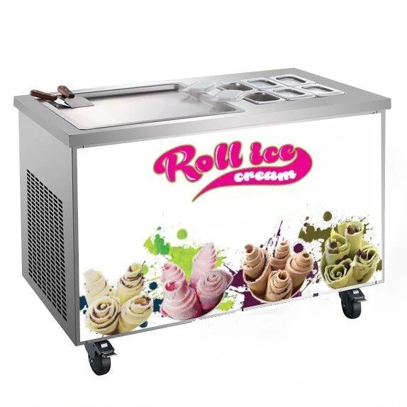 Artikel: Roll Ice Cream Machine Ice Cream Rolls Machine Fried Ice Cream Machine Ice Cream Rolls Thai