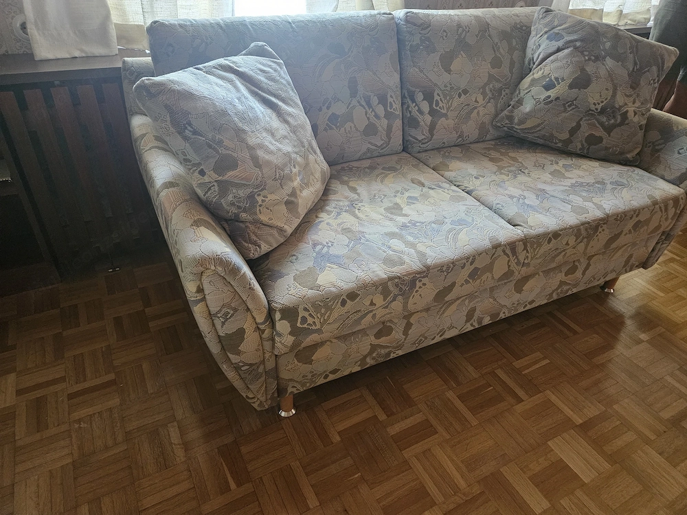 Zu verschenken Sofa inkl. 2 Sessel 