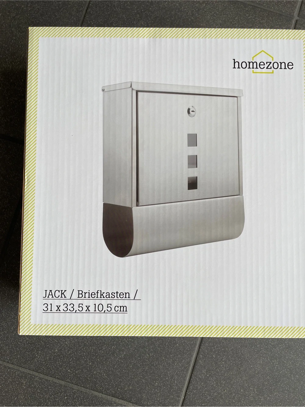 Briefkasten Chrom NEU! 2 Stück