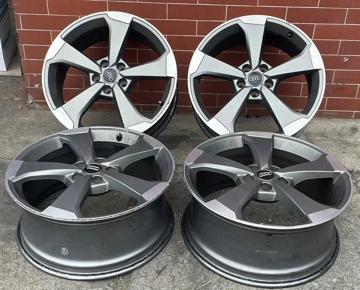 FELGEN 19 5X112 8J ET49 AUDI RS3 ROTOR ORIGINAL 8V0601025FA 8V060102ET 1 Satz mit 4 Felgen
