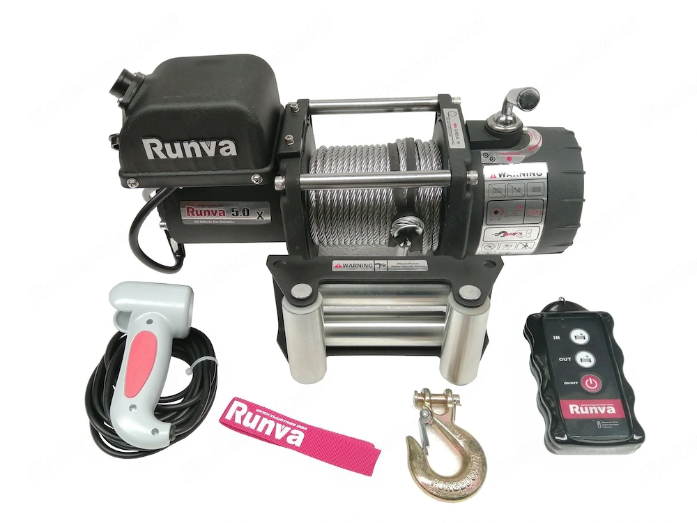 ? Runva EWX5000U 12V Elektrowinde   robuste Leistung f r schwere Arbeiten! ? Ihre ideale L sung f r 