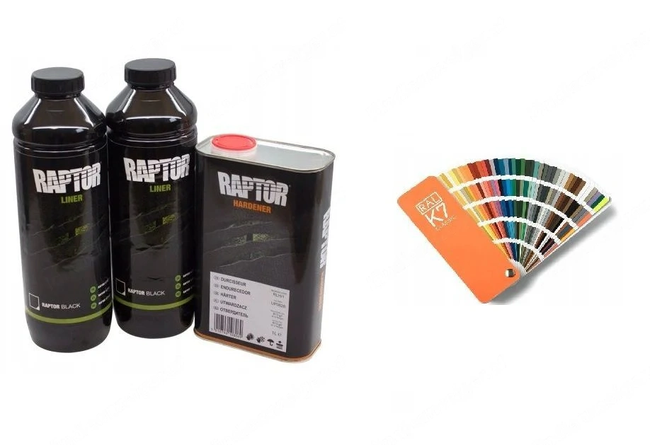 WICHTIG! Geben Sie im Kundenkommentar Ihre gew nschte RAL-Farbe aus Bild 2 an! 2x Original RAPTOR-La